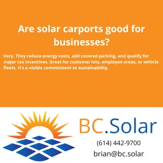 Are solar carports good for businesses?