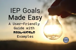 IEP Goals Made Easy