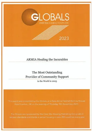 The Most Outstanding Provider of Community Support in the world in 2023