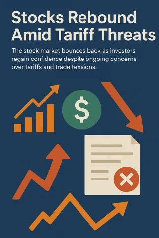 Stocks rebound amid tariff threats