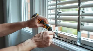 How To Install Blinds With Metal Brackets