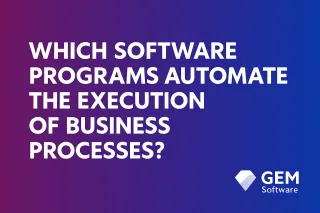 Which Software Programs Automate the Execution of Business Processes?