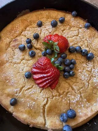 Sourdough Dutch Baby Pancake