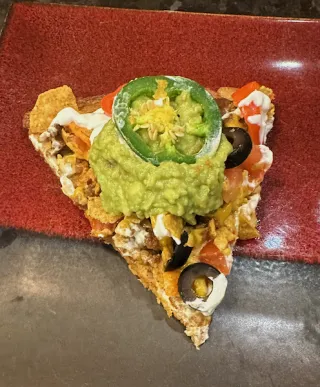 Sourdough Discard Taco Pizza