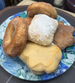 Fried Sourdough Donuts