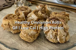 Healthy Cinnamon Rolls | Gluten-Free, High-Protein