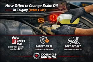 How Often to Change Brake Oil in Calgary (Brake Fluid)