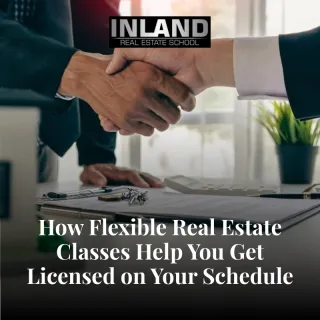 Flexible Real Estate Classes to Fit Your Busy Schedule