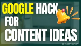 Struggling with Content? Real Estate Agents Need This Google Hack