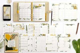 How to Give Your A5 Planner a Pretty Makeover