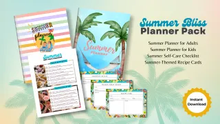 Summer Bliss Planner Pack
