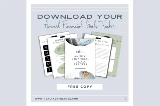 Annual Financial Goals Tracker