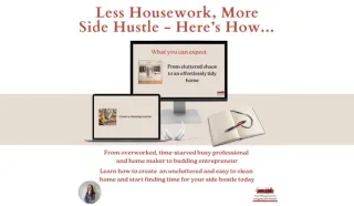 Less Housework, More Side Hustle - Here's How