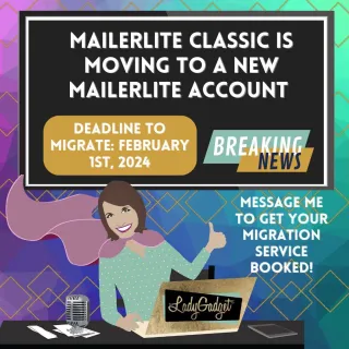 Mailerlite Switches From Classic To Their New Accounts