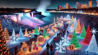 The Niagara Falls Winter Festival of Lights