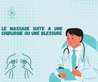 Le massage suite a une chirurgie ou une blessure