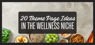 20 Wellness Theme Page Ideas