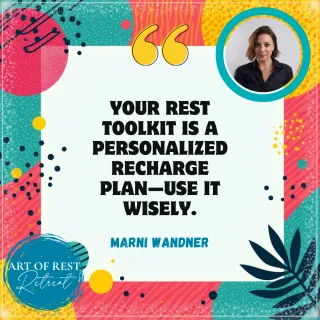 How to Actually Rest to Boost Creativity and Productivity with Marni Wandner