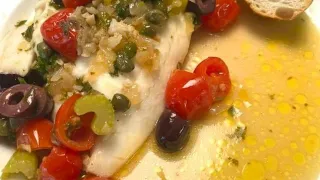 Healthy Recipe, Fish in Crazy Water