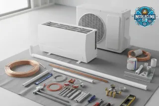 Materiales necesarios para instalar un aire acondicionado y cómo asegurar una instalación eficiente
