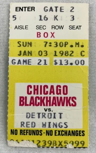 HHFTY presents Red Wings vs Blackhawks