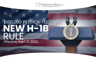 New H-1B Rule $100,000 Petition fee - Effective Sept 21, 2025