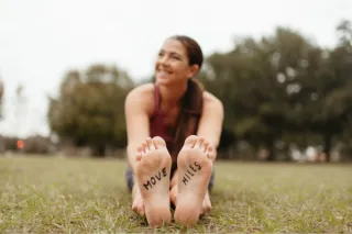 Warm up + cool down using essential oils