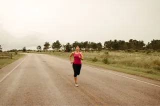 jogging artist