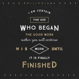 He Will Finish The Job