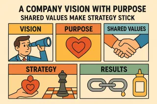 A Company Vision with Purpose: Shared Values Make Strategy Stick