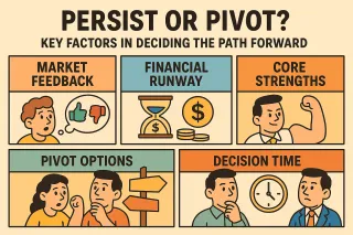 Persist or Pivot? A 4-Step Test When Your Business Hits a Wall