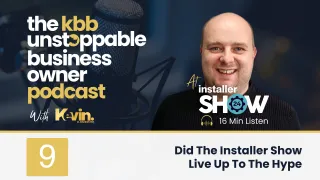 9. Did The Installer Show Live Up To The Hype?