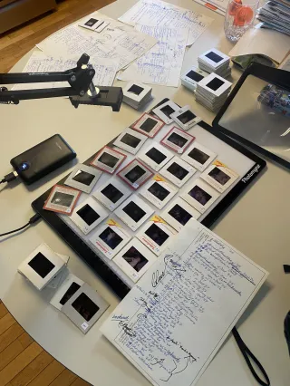 Use Photomyne to scan old 35mm slides