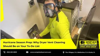 Hurricane Season Prep: Why Dryer Vent Cleaning Should Be on Your To-Do List 