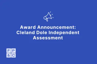 FP&C Wins First VA Contract with Cleland-Dole Independent Assessment