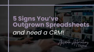 5 Signs You’ve Outgrown Spreadsheets and Need a CRM (Like Ontraport)