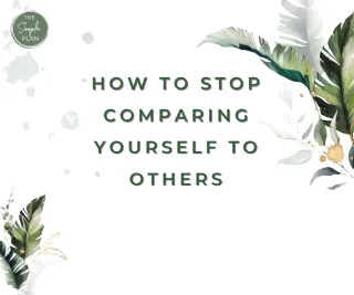 How to stop comparing yourself to others