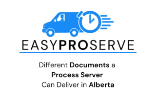 Different Documents a Process Server Can Deliver in Alberta