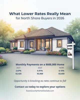 2025’s Big Rate Dip to 6.15%: What North Shore Homebuyers and Sellers Can Expect in Early 2026