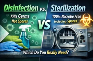 Disinfection vs Sterilization: What’s the Difference and What You Actually Need at Home & Work