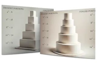 Cake Portions & Sizes