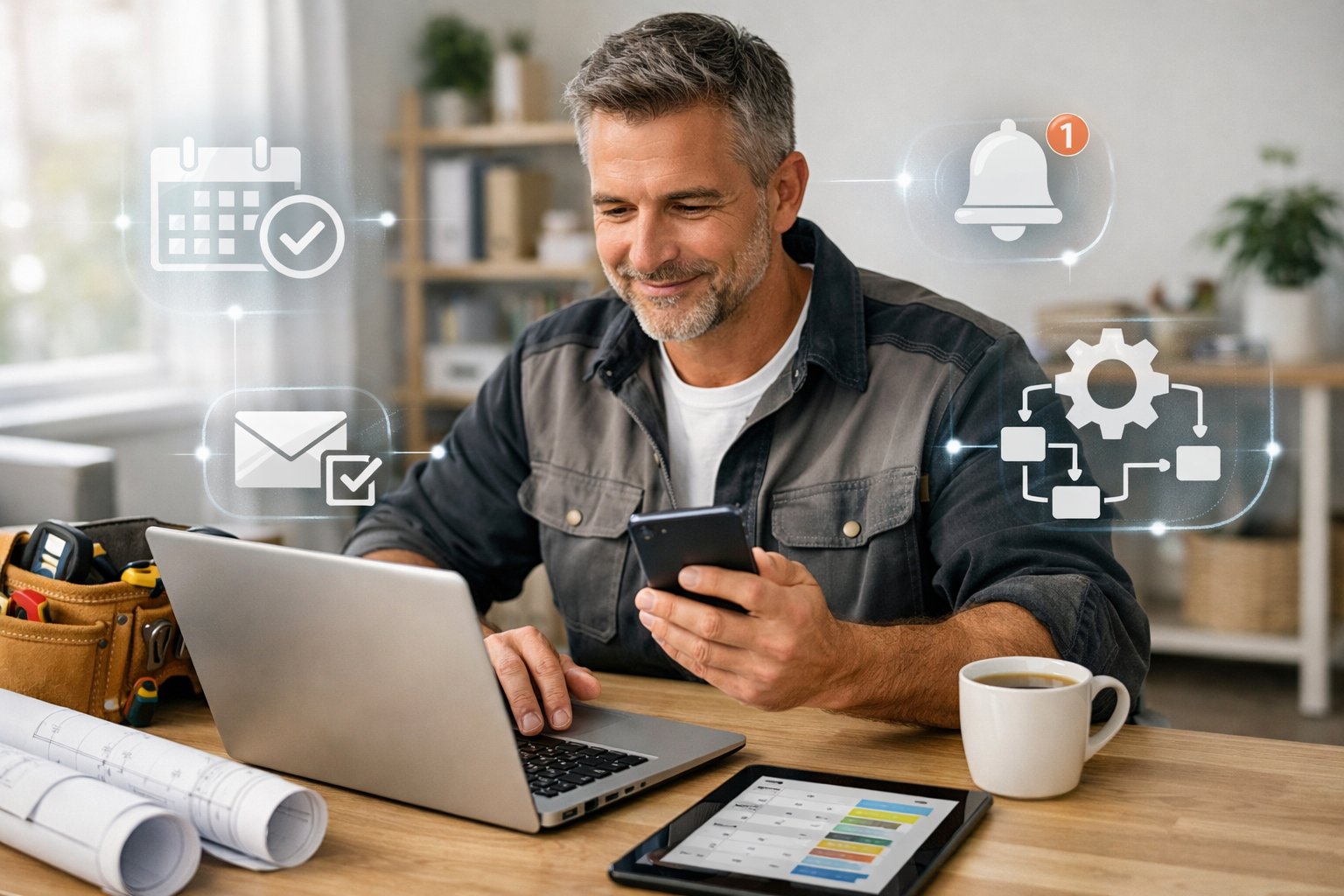 Automation for Contractors: More Jobs Without Extra Staff