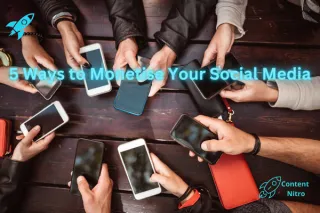 5 Ways to Monetise Your Social Media