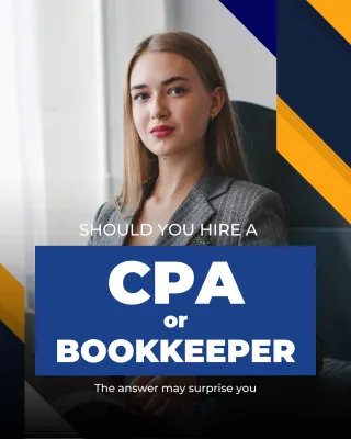 Should You Hire a CPA or Bookkeeper?