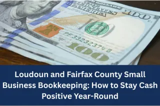 Loudoun and Fairfax County Small Business Bookkeeping: How to Stay Cash Positive Year-Round