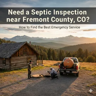Need a Septic Inspection near Fremont County, CO? | Emergency Septic Service Guide