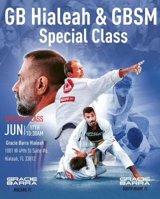 Experience an Unforgettable Special Class on June 17 at Gracie Barra South Miami!