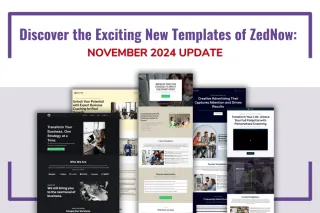 Discover the Exciting New Templates of ZedNow: November 2024 Update
