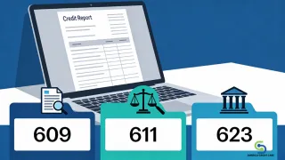 609 vs 611 vs 623 Disputes: When to Use Each