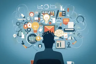 ADHD Organization:  Out of Sight, Out of Mind Piles Don't Work and What Does